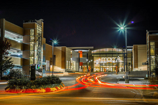 Hilldale Mall at Night